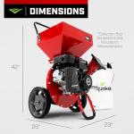 Earthquake K32 Chipper Shredder - 212cc Viper Engine