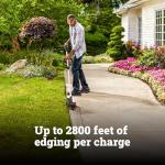 WORX Nitro 20V Cordless Lawn Edger with Battery