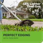 Greenworks 60V Cordless 8" Brushless Edger