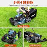 SENIX 21'' Self-Propelled Gas Lawn Mower