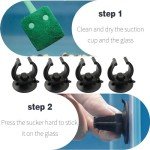 10 Pack Aquarium Heater Suction Cup Clips