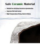 Ceramic Aquarium Hideaway for Small Fish and Shrimp