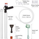 SlowTon Aquarium Gravel Cleaner Kit with Accessories