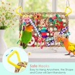 Large Parrot Foraging Wall Grass Mat Toy