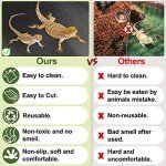 Reptile Carpet Mat for Bearded Dragon and Tortoise