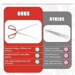 15-Inch Reptile Feeding Tongs with Easy Grip