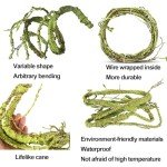 Flexible Reptile Vines for Terrarium Decor