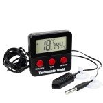 Digital Reptile Thermometer & Hygrometer with Probes