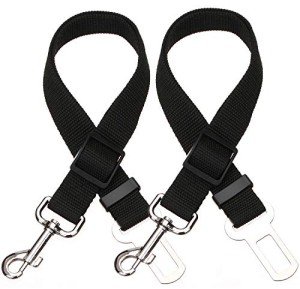 Adjustable Pet Car Seat Belt for Dogs & Cats