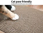 Cat Scratching Board with Corrugated Cardboard & MDF Frame