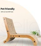 Cat Scratching Board with Corrugated Cardboard & MDF Frame