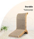 Cat Scratching Board with Corrugated Cardboard & MDF Frame