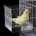 Bird Bath Cage for Cockatiels and Parakeets