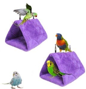 Cozy Plush Bird Nest Hammock for Pets