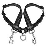 SlowTon Dual Dog Leash with Tangle-Free Design