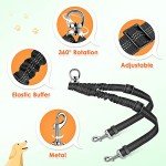 SlowTon Dual Dog Leash with Tangle-Free Design