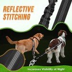SlowTon Dual Dog Leash with Tangle-Free Design