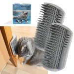 Softer Cat Corner Self Groomer with Catnip - 2 Pack
