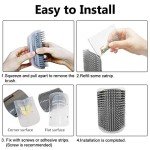 Softer Cat Corner Self Groomer with Catnip - 2 Pack