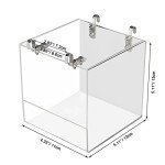 Bird Bath Cage for Cockatiels and Parakeets