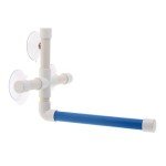 Parrot Shower Stand Perch with Suction Cup