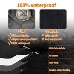 Waterproof Dog Car Seat Cover with Storage Pockets