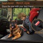 Waterproof Dog Car Seat Cover with Storage Pockets