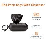 Unscented Dog Poop Bags with Dispenser - 600 Count