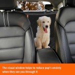 Waterproof Dog Car Seat Cover with Storage Pockets