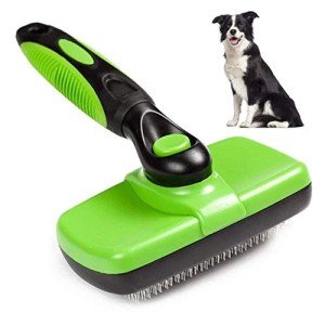 Self-Cleaning Slicker Brush for Dogs and Cats