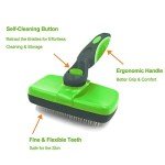 Self-Cleaning Slicker Brush for Dogs and Cats
