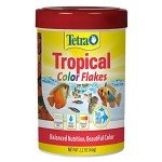 Tetra Tropical Color Flakes Fish Food, 62g
