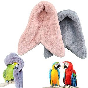 SINFUN Cozy Fleece Bird Hammock Bed Set