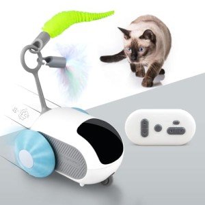 Remote Control Interactive Cat Toy with Turbo Tail