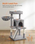 Feandrea Multi-Level Cat Tree with Scratching Posts