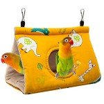 Cozy Velvet Bird Nest Hammock for Small Birds