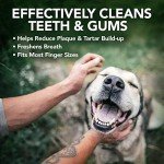 Vet's Best Dog Dental Care Finger Pads - 50 Pack