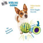 Wobble Wag Giggle Interactive Dog Toy Ball