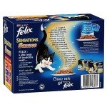 FELIX Sensations Meat Selection Wet Cat Food 60x85g