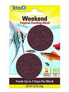 Tetra Weekend Tropical Fish Food Feeding Blocks