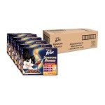 FELIX Sensations Meat Selection Wet Cat Food 60x85g
