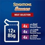 FELIX Sensations Meat Selection Wet Cat Food 60x85g