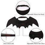VANVENE Halloween Bat Wings Costume for Pets