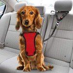 2-Pack Adjustable Dog Seatbelts for Cars
