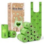 Cherry Blossom Scented Dog Waste Bags with Handles