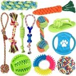 Jasonwell Durable Dog Teething Toys & Chew Rope