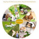 Jasonwell Durable Dog Teething Toys & Chew Rope