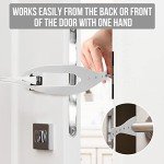 SlowTon Adjustable Cat Door Holder Latch - 2 Pack