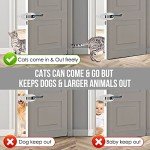 SlowTon Adjustable Cat Door Holder Latch - 2 Pack