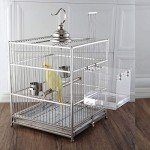 Bird Bath Cage for Cockatiels and Parakeets